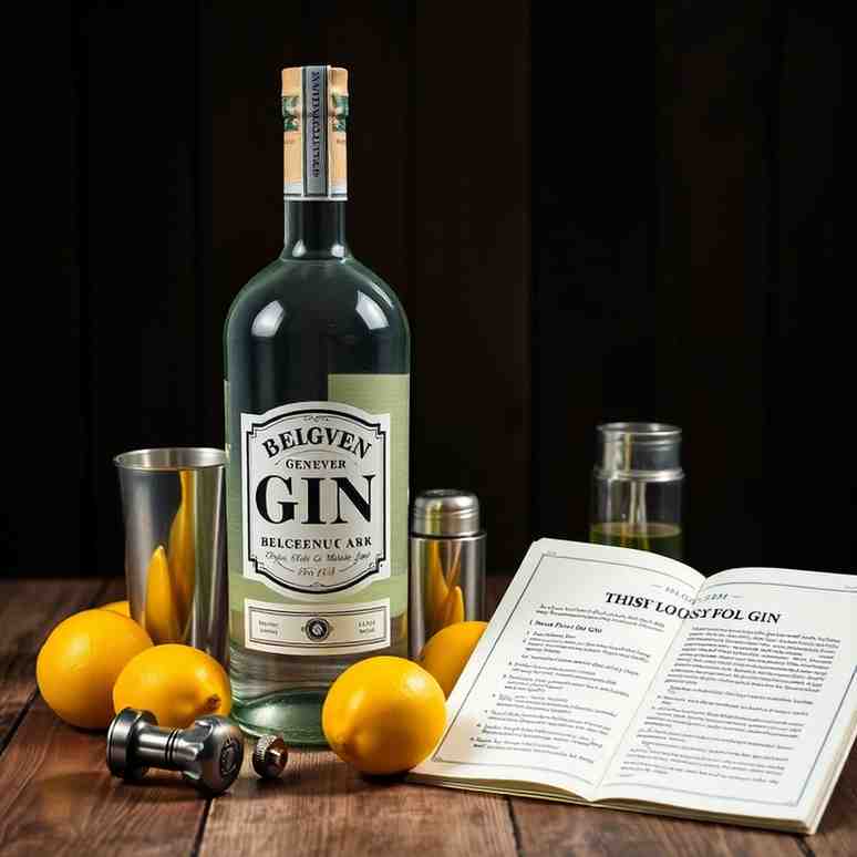 Classic Belgian Genever Gin - Easy Recipe